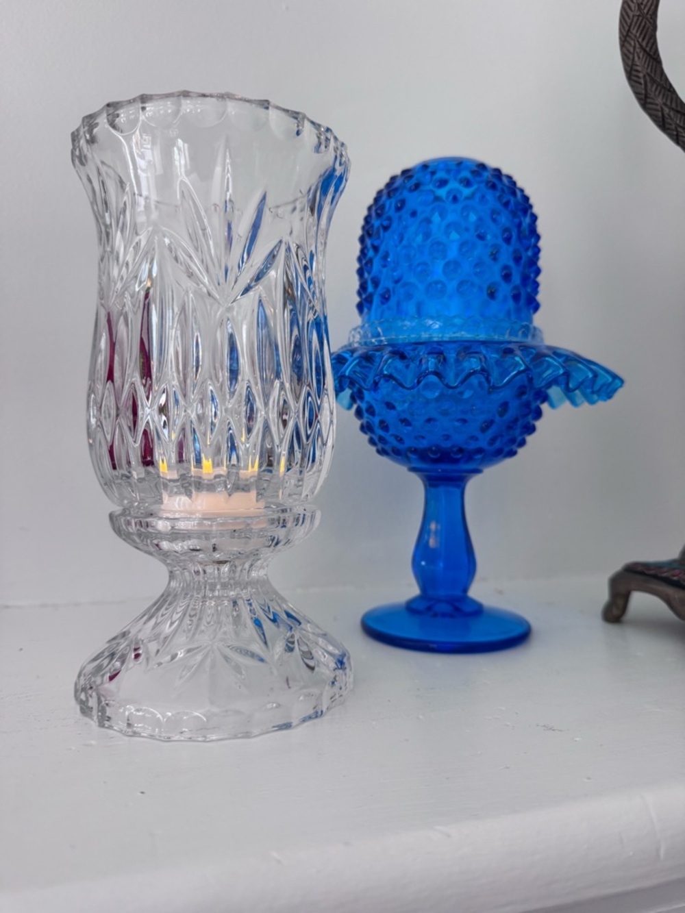 Gorgeous Vintage Crystal Fairy Lamp